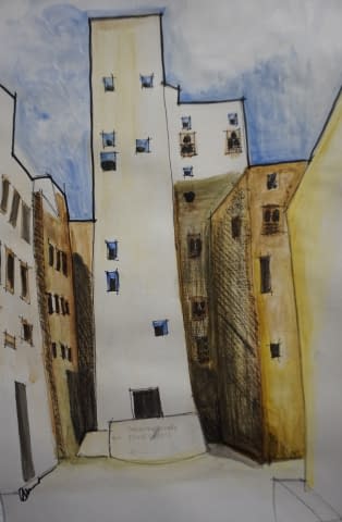 Bild 5 des Kunstwerks "Urbanism and cities sketches" von Ahmed Saleh auf art24