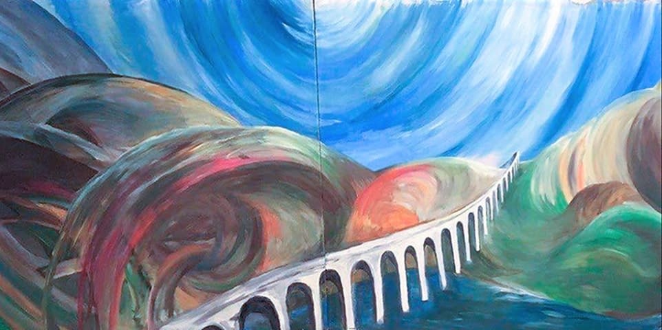 Bild 1 des Kunstwerks "The Aqueduct" von Artem Zaretskov auf art24