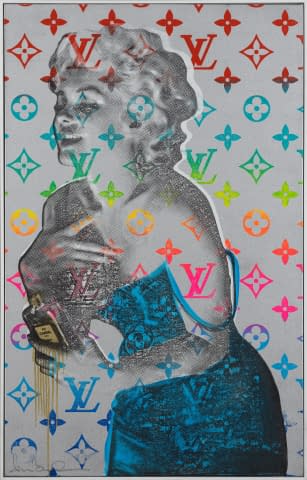 Image 1 de l'œuvre "Marilyn Blue" par Shane Bowden sur art24