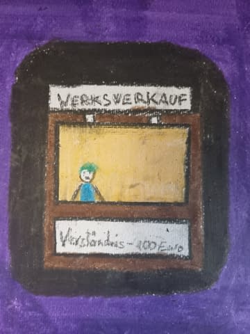 Image 2 of the artwork "Verständnis entgegnen / aus Violett-Edition" by Alexander E. on art24