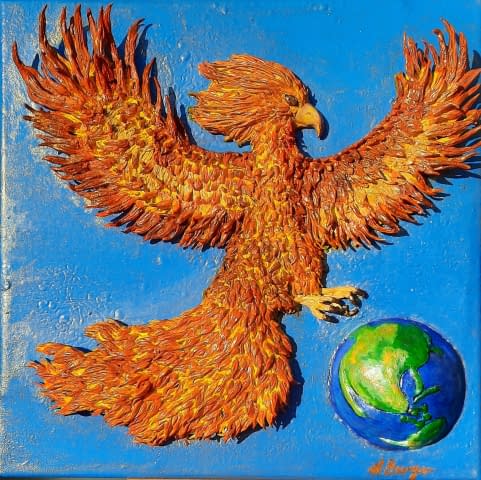 Bild 1 des Kunstwerks "I Phoenix" von Anna Burger auf art24