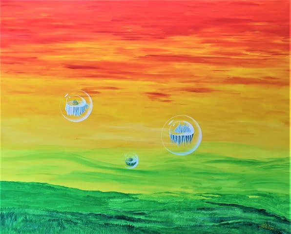 Image 1 of the artwork "Andere Welten Sommer" by Nataliya Elmer on art24