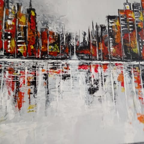 Bild 2 des Kunstwerks "1001 Manhatten" von D.Rei auf art24