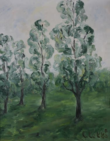 Image 1 of the artwork "Baumlandschaft" by Gabor Kekkö on art24