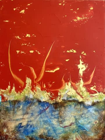 Image 1 of the artwork "Gilded Vapors" by Viktoria Koestler on art24