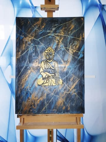 Bild 2 des Kunstwerks "Buddha" von DAgis Welt auf art24