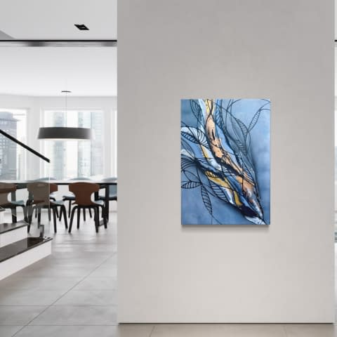 Bild 3 des Kunstwerks "Flow" von SoulART LINDAbstrakt auf art24