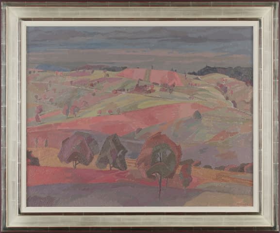 Image 1 of the artwork "Juralandschaft" by Arnold Ammann on art24