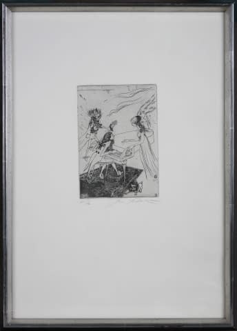 Image 1 of the artwork "Aus Hoffmanns Erzählungen 15/40" by Jan Jedlicka on art24