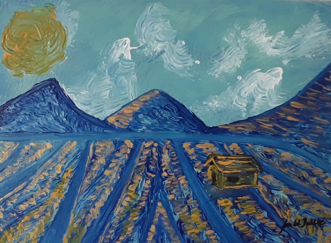 Bild 1 des Kunstwerks "L'or bleu de Provence" von Sven W. Dahlke auf art24