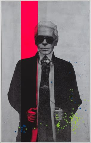 Image 2 of the artwork "Carl Lagerfeld" by Shane Bowden on art24