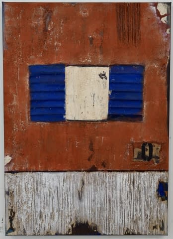 Image 1 of the artwork "Blaue Fensterläden" by Dominik Schlumpf on art24