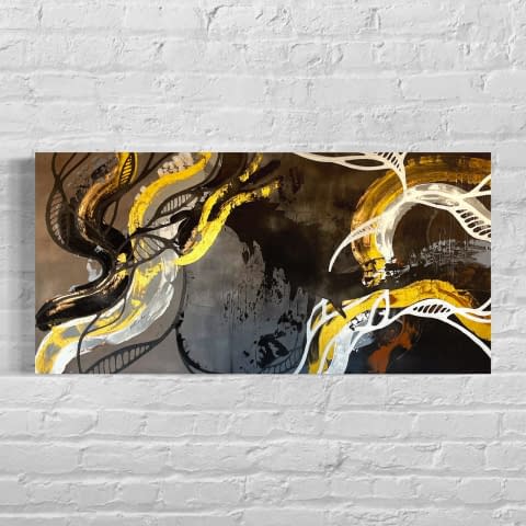 Image 1 de l'œuvre "YIN & YANG" par SoulART LINDAbstrakt sur art24