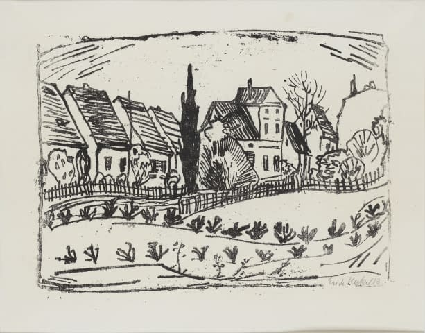 Image 2 of the artwork "Häuser in Caputh" by Erich Heckel on art24