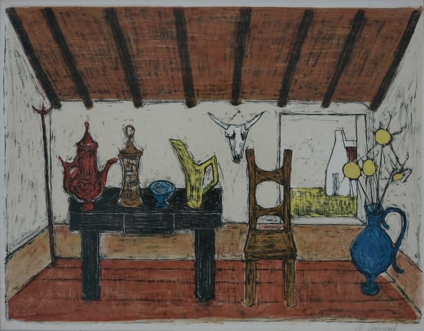 Image 1 of the artwork "Interieur en Camargue" by Georges Girard on art24