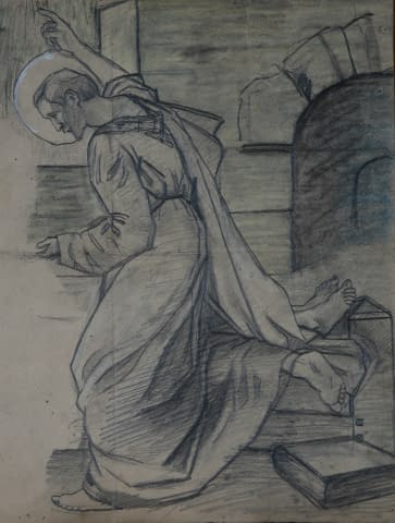 Image 1 of the artwork "Studie eines Heiligen" by Arthur Joseph Guéniot on art24