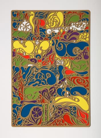 Image 1 of the artwork "Ornament Studie (1/15) (vom Künstler signiert, bezeichnet und datiert)" by Orest Dubay Junior on art24