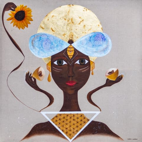 Image 1 of the artwork "Bee My Queen" by Maeva Lhopez on art24