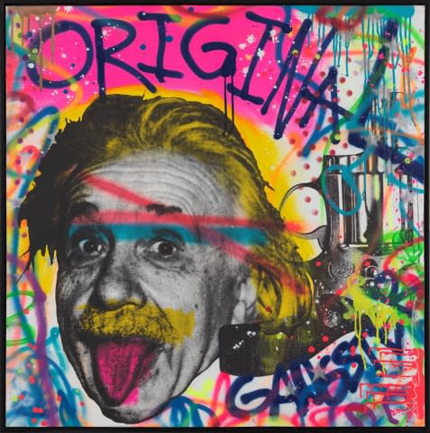 Bild 2 des Kunstwerks "Einstein Original Gangster" von Shane Bowden auf art24