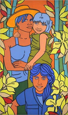 Image 2 of the artwork "Mutter mit Kindern im Garten" by González Publio Amable Raúl Martínez on art24